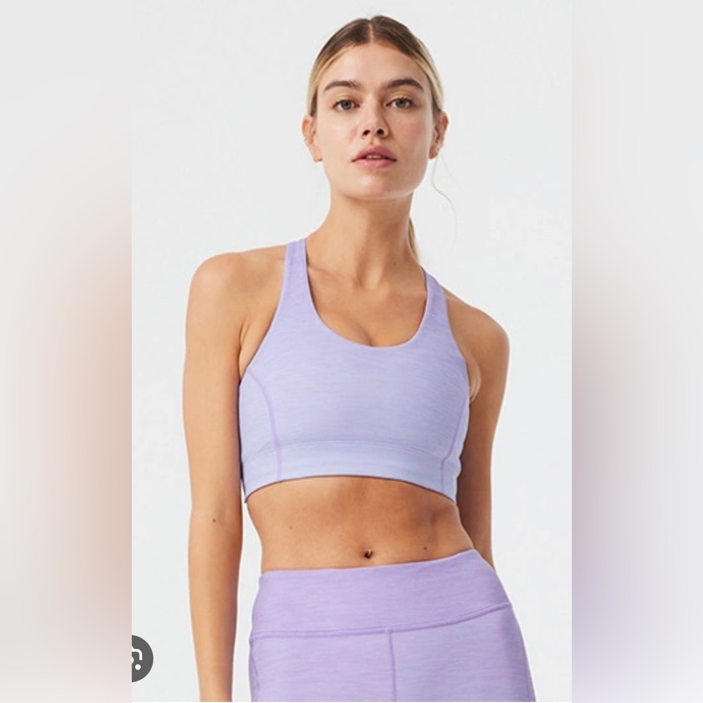 Outdoor Voices NWT Doing Things Bra in Purple Blue Ombré